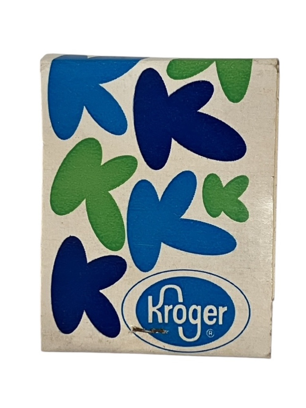 Kroger Sunrise Fresh Produce Grocery Supermarket Vintage Matchbook